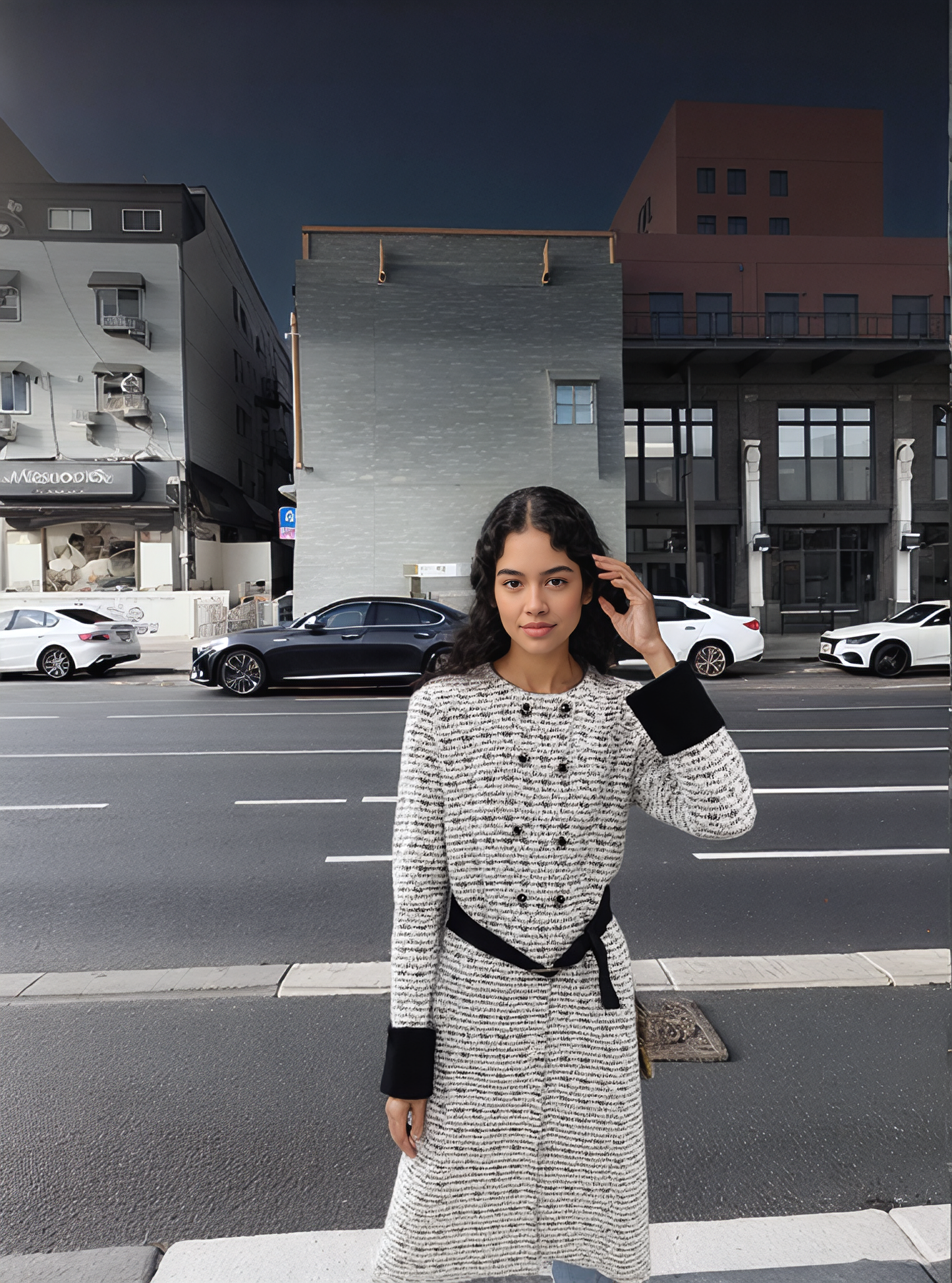 RARI Tweed Stunner Dress COMING SOON!